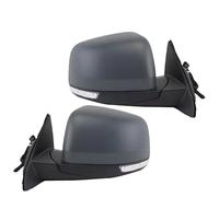 Complete Wing Mirrors For Jeep For Grand For Cherokee For WK 2011-2022 Manual FoldingBlind Spot Lights Door Wing Mirror 13 Wires Side Assembly(Primer 1 pair)