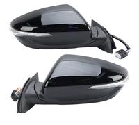 Complete Wing Mirrors For Kia For CEED For MK2 JD 2016-2018 Power Folding Without Ground Light Wing 8Pins Rearview Door Mirror Assembly Car Rear Mirror Assembly(1 pair)