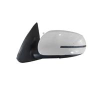 Complete Wing Mirrors For Kia For Forte 2011 2012 2013 2014 Car Rearview Mirror Assembly Electric With Lamp Full Door Wing Mirror(1PC Right Black)