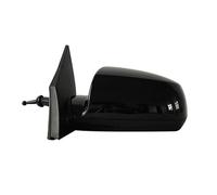 Complete Wing Mirrors For KIA For Rio 2006 2007 2008 2009 2010 2011 Car Rearview Mirror Cover Reverse Mirror Assembly Wing Mirror Unit(Only Left black)