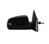 Complete Wing Mirrors For KIA For Rio 2006 2007 2008 2009 2010 2011 Car Rearview Mirror Cover Reverse Mirror Assembly Wing Mirror Unit(Only Right black)