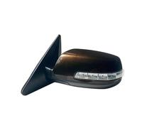Complete Wing Mirrors For Kia For Sorento 2009 2010 2011 2012 2013 2014 9PINS Car Door Wing Rearview Mirror Assy Side Mirror Assembly Power Folding(Brown-LH)