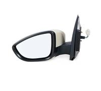 Complete Wing Mirrors For Lifan For X50 For 530 Car Exterior Wing Door Side Mirror Assembly Assy Rearview Mirror Cover Frame Glass Lens Turn Signal Light Lamp(Unpainted left)