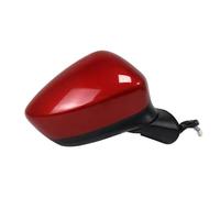 Complete Wing Mirrors For Mazda CX5 2012-2015 Electric Folding Turn Signal Adjustment Lens Heating 8 Pin Car Rearview Mirror Assembly(Red Right 8-Pins)