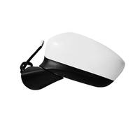 Complete Wing Mirrors For Mazda CX5 2012-2015 Electric Folding Turn Signal Adjustment Lens Heating 8 Pin Car Rearview Mirror Assembly(White Left 8-Pins)