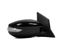 Complete Wing Mirrors For Nissan For Pulsar 2016-2023 Auto Outside Door Rearview Mirror Assemblys 3/5/7PIN Car Accessories Complete Door Wing Mirror (Color : 5pin Right Black)