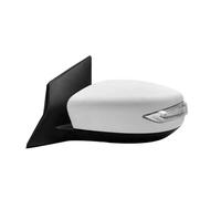 Complete Wing Mirrors For Nissan For Tiida 2016-2023 For Nissan For Pulsar 2016-2023 Auto Mirror Assy Outside Side Rearview Mirror Assemblys Wing Mirror Unit(5 Pin Left white)