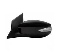 Complete Wing Mirrors For Nissan For Tiida 2016-2023 For Nissan For Pulsar 2016-2023 Auto Mirror Assy Outside Side Rearview Mirror Assemblys Wing Mirror Unit(7 Pin Left black)