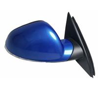 Complete Wing Mirrors For Opel For Vauxhall For Insignia Car Electric Door Wing Mirror Assembly Heated Foldable Rearview Mirror Electric Adjustment(Blue,R 6 Wire)