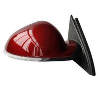 Complete Wing Mirrors For Opel For Vauxhall For Insignia Car Electric Door Wing Mirror Assembly Heated Foldable Rearview Mirror Electric Adjustment(Red,R 13 Wire)