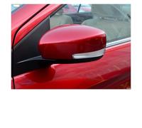 Complete Wing Mirrors For Suzuki For Ciaz/For Alivio 2015 2016 2017 2018 Car Door Rearview Mirror Accessories Side Assembly 5PINS Electric Adjust Lens(Red-LH J)
