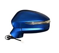 Complete Wing Mirrors For Toyota For Crown 2015-2018 Auto Fold Turn Signal Heating Reverse Mirror Assy Car Accessories Side Rearview Assembly(8 Wire Left A)