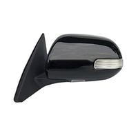 Complete Wing Mirrors For Toyota For Highlander 2009-2013 Auto Side Rear View Mirror LED Turn Signal Electric Folding Car Outside Rearview Assembly(11 Wire Left N)