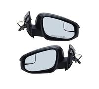 Complete Wing Mirrors For Toyota For RAV4 2016-2018 US Version Black Large And Small Mirrors Side Mirror 3 Pins Rearview Assembly Complete Door Wing Mirror(1 pair)