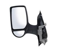 Complete Wing Mirrors For Transit For MK6 For MK7 2000-2014 Texture Black Short Arm Manual Folding Door Side Mirror Rearview Assembly(1pc left)