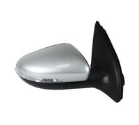 Complete Wing Mirrors For VW For Golf 6 A6 For MK6 2009-2013 Auto With Turn Singal Light Electric Adjustable Heated Car Rear View Mirror Assembly Auto Side Mirror(D-Only Right)