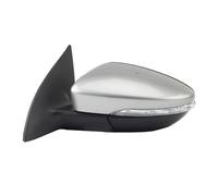 Complete Wing Mirrors For VW For Passat CC Auto Wing Mirror Assembly Power/Heated/Turn Signal/Electric Folding/Mirror Courtesy Lights Auto Wing Mirror Assembly(Left style 1,9 Wires)