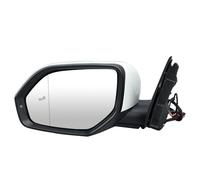 Complete Wing Mirrors For VW For Teramont For Atlas 2018 2019 2020-2021 US Version White Blind Spot Dual Plug 8 Pins Rearview Mirror Assembly Auto Side Mirror(1pc left)