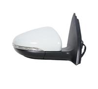 Complete Wing Mirrors Left Right Car Rear View Mirror Assembly For VW For Golf 6 For A6 MK6 2009-2013 Auto Mirror With Heated Turn Signal Lamp Door Rearview Mirror Assembly(Only Rightwhite)