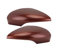 Complete Wing Mirrors Side Door Mirror Cover Caps Replacement for For Fiesta MK7 2009-2017 Painted Replacement Car Accessories(Magenta 1 pair)(Orange 1 pair)