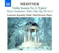 Complete Works for Violin & Piano 1 by N. Medtner (2007-08-28)