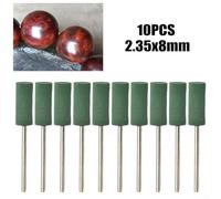 Complete Your DIY Projects Set of Ten Abrasive Stone Wheels Suitable for Wood and Metal Finishing Jobs (10pcs Green)