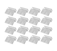 Complete Your Fish Tank Setup with This Pack of Transparent Acrylic Lid Holders Includes 16 Pieces (8mm)