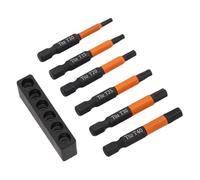 Complete Your Toolkit Six Essential for Torx Bits Compatible from Size to Size T40 Featuring an Efficient Design