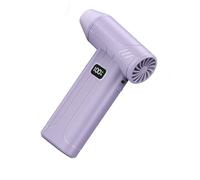 Completed Pack Handheld Turbos Fan 100000RPM Including 5 Speed Settings Turbos Mode LED Light and USB C Cable Design Motor Handheld Fan