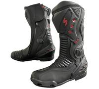 COMPLETELY CE APPROVED BLACK SPEED MAXX MENS MOTORBIKE MOTORCYCLE RACING LEATHER SHOES BOOTS/SHOES