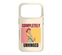 Completely Unhinged Retro Housewife Baking Cook Case for iPhone 17 Pro