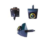 Completesetofenglishcolorboxes Car Camera Korean Style External Three-way Front, Rear, Side View Reverse 1Pcs(White)