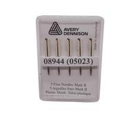 CompleteShopfittings 5 x Mark 2 Fine Fabric Tagging Gun Needles Kimble Tag Mk II