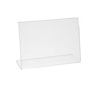 CompleteShopfittings A5 Landscape Acrylic Poster Menu Holder Perspex Leaflet Display Stands (1)