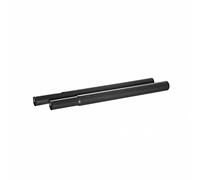 completeshopfittings Black Extension Poles For Heavy Duty Garment Clothes Rail (1 feet extension pole only)