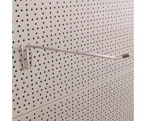 CompleteShopfittings Extra Heavy Duty 6, 8, 10, 12 & 14 Inches Long Pegboard Hooks (50, 12 inch)