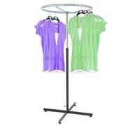 CompleteShopfittings NEW HEAVY DUTY ADJUSTABLE ROUND RAIL (24 INCH)