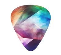 Complex Color Guitar Plectrums, 12 Pcs Lightweight Guitar Plectrums, 0.46mm/0.71mm/0.96mm Thickness For Acoustic Guitar Acoustic Electric Guitar Ukulele Bass