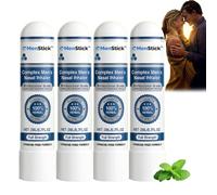 Complex Men's Nasal Inhaler, MenStick Nasal Inhaler, Natural Formula, Restores Energy and Vitality (4PCS)