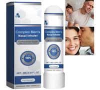 Complex Men's Nasal Inhaler Stick,Nasal I/nhaler,Inhalation for The Nose,Nasal Inhaler,Pros/Tate Wellness Na/sal Inhaler,Natural Nasal Inh/aler Stick for Protate Wellness,Pros/Tate NAS/al Inhaler