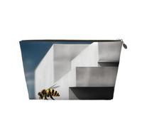 Complex wasp Leather Toiletry Bag, Travel Wash Kit