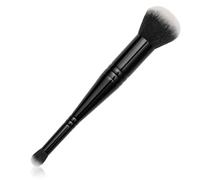 Complexion Duo Brush - Dual-Ended Makeup Brush for Foundation & Concealer, Airbrushed Finish with Vegan & Cruelty-Free Synthetic Bristles