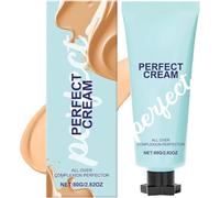 Complexion Perfector Cream Foundation: Long-Lasting Waterproof & Transfer-Resistant CC Cream Foundation For Even Skin Tone And Light Foundations (1 Pcs, 80g)