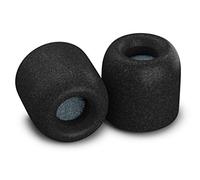 Comply Sport Pro Sx-600 Memory Foam Earphone Tips with SweatGuard, Black, Medium, 3 Pairs, Secure Fit Replacement Earbud Tip for Active Lifestyle