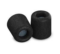 Comply 600 Core Series | Memory Foam Replacement IEM Ear Tips for Truthear, Sennheiser, Moondrop & More | Superior Noise Isolation, Ultimate Comfort, Secure Fit | TechDefender, Black, Small (3 Pairs)
