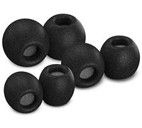 Comply Comfort Plus Premium Memory Foam Earphone Tips, BandO Play, MEE audio M6 Pro, Ultimate Ears, Xioami Mi Hybrid and More, Noise Reducing Replacement Earbud Tips, Secure Fit, Tsx-200 (Small/Medium/Large) - Black, 3 Pair