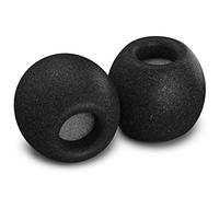 Comply Comfort Plus Premium Memory Foam Earphone Tips, Fits Etymotic, Klipsch, Shure, Westone, LG HBS-1100 and More, Noise Reducing Replacement Earbud Tips, Secure Fit, Tsx-100 (Medium) - Black, 3 Pair