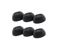 COMPLY Memory Foam Ear Tips for 1More Evo, Huawei Freebuds Pro 2, JBL Live Pro 2, JBL Quantum TWS - Black, 3 Pairs