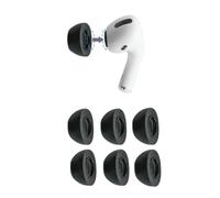 Comply Foam Apple AirPods Pro 2.0 Earbud Tips. Comfortable. Clicks On. Stays Put. Noise Canceling. Fits in Charging Case (Large, 3 Pairs)