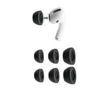COMPLY Premium Memory Foam Earphones Tips For Airpods Pro (v2) | Replacement Earbud Tips For A Comfortable Secure Fit x 3 Pairs (Assorted)